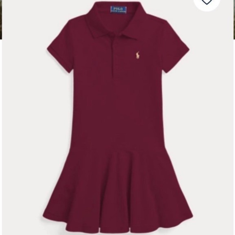 NWT! Stretch Mesh Polo Ralph Lauren dress, 6X